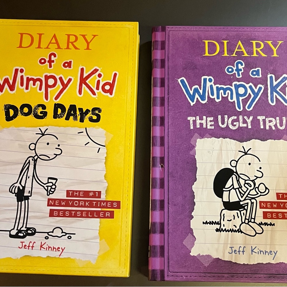 Diary of a Wimpy Kid Boxed Set — both hard cover